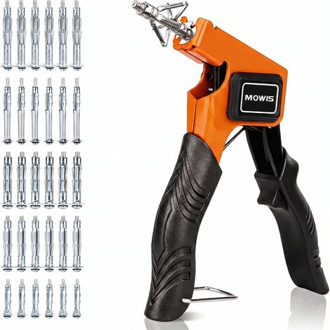 Kit Cheville Molly Pince Métalliques à Expansion Trousse d'outils de réglage en métal d'ancrage mural creux avec 30 Cheville Molly, Pince Convient à M3/M4/M5/M6/M8 (1/5)