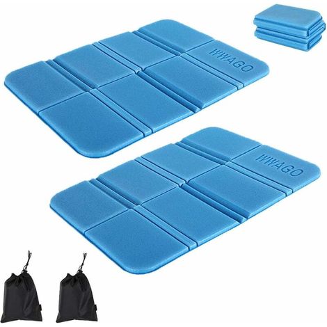 Ahlsen Pieza de cojín plegable para asiento exterior, cojín térmico, cojín térmico para asiento, cojín plegable para asiento exterior, cojín impermeable para asiento infantil para cámara de jardín al (1/5)