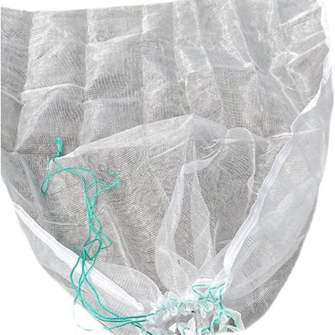 Sac filet nylon grand modèle pour bouteilles, canettes et eau minérale, épais, vertical 1,7x1,2, capacité 15 kg, rangement solide (1/4)