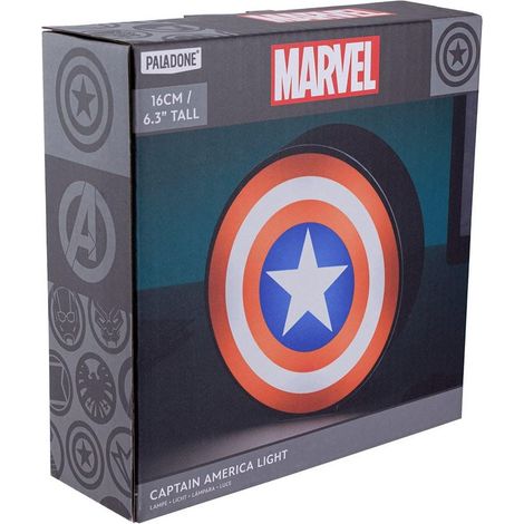 Paladone Marvel Captain America Lampe Boîte 15 cm (1/2)