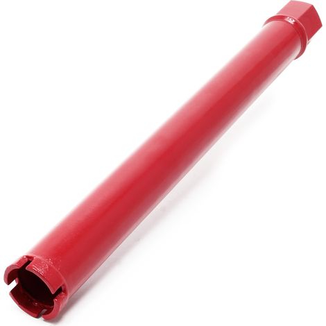 Wiltec – Foret diamant pour carotteuse Ø 44mm – Forage sec et humide – Pour béton armé et carrelage – Métal fritté haute performance
