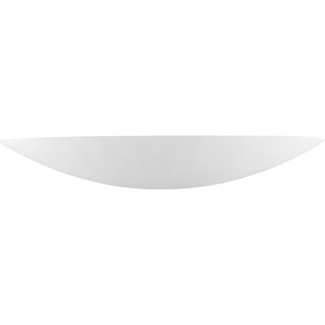 Applique LIVIGNO in gesso bianco verniciabile 11x6x39cm. (1/2)