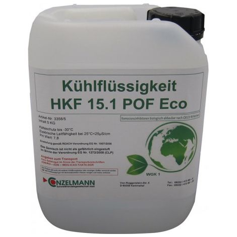 Réfrigérant HKF 15.1 POF ECO 10 kg bidon Protection antIgel jusquà -15 degr.