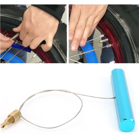 Outils d'entretien pour motos, outils de montage de valves et de biellettes de direction, outils pour pneus adaptés aux motos et aux vélos. (1/5)