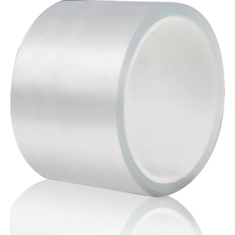 Protecteur Pare-Chocs - Bande de Protection en Caoutchouc Transparent - Pour Seuil de Porte Rétroviseur Jante et Coffre - 7 cm × 1 m (1/5)