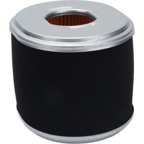 Filtre à air pour moteur GX390, en fibre de polyester et fonte, élément filtrant sous pression. (1/5)