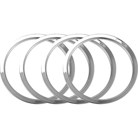 Para Qashqai J11 2014-2018, adhesivo de anillo cromado para marco interior, cubierta de altavoz, autopartes. (1/2)