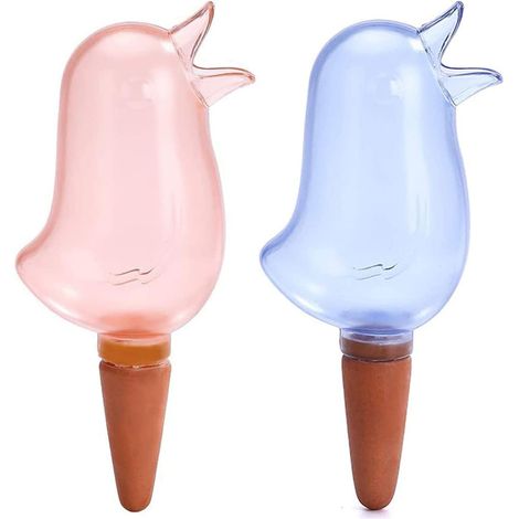 Filiyano-Lot de 2 globes à arrosage automatique, abreuvoirs pour oiseaux, ballons d'eau (1/5)