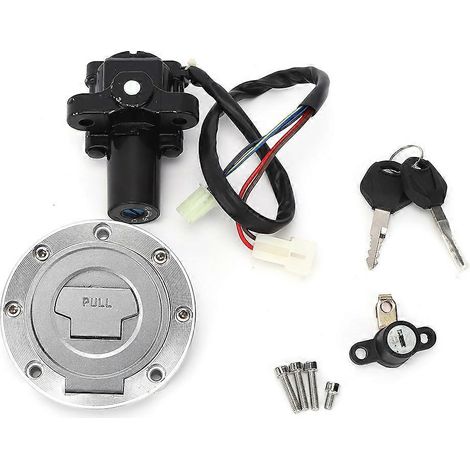 Zündschalter, Tankdeckel, Sitzbankschloss und Schlüsselsatz passend für Yamaha YZF R6/ YZF R1/ FZ6/ FZ09/ FZ6R (1/4)