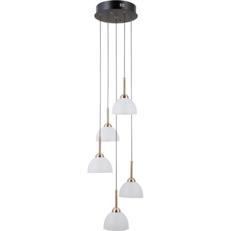 Lámpara colgante LED 25W MONTIELA PND343745BK Italux (1/4)
