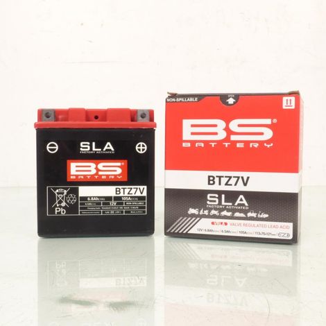 Batterie SLA BS Battery für Roller MBK 125 Tryptik 2017 bis 2018 (1/3)