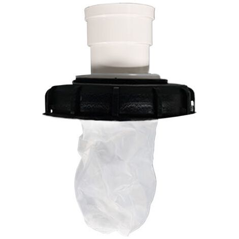 Filtre À Couvercle , 180° Filtre à Eau de Pluie 163 mm Lavable Accessoires De Réservoir en Nylon avec Couvercle De Baril d'argile De Filtre Net pour réservoir d'eau de Pluie IBC DN 150 (1/5)