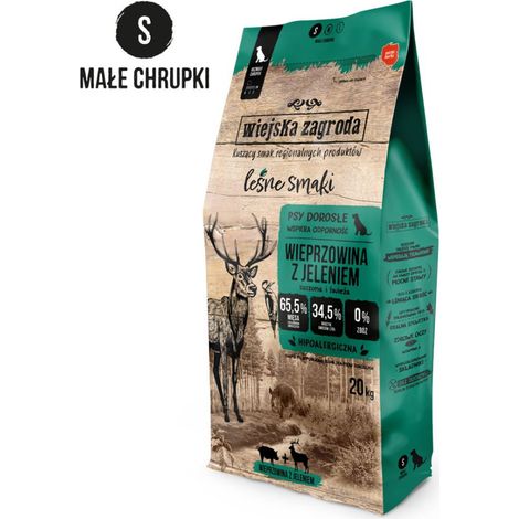 COUNTRY FARM Cerdo con venado S 20 kg (1/4)