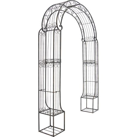 Supporto per arco per piante rampicanti in metallo bronzo 100003918
