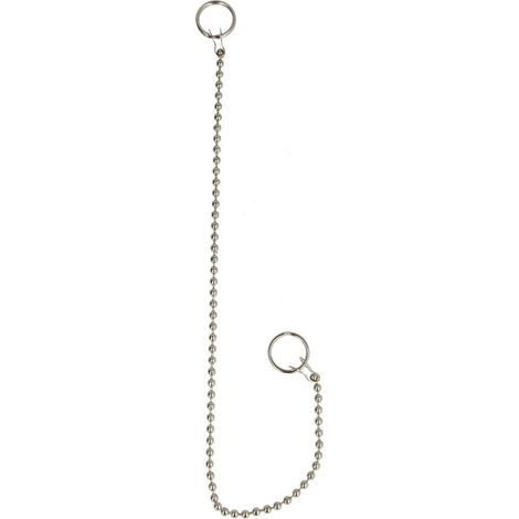 Chaînette, 30 cm, chromée