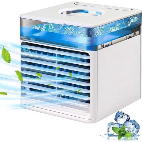 Mini-Luftkühler – Tragbare Luftkühler – Luftbefeuchter – Klimageräte-Kühler – Tischventilatoren (1/5)