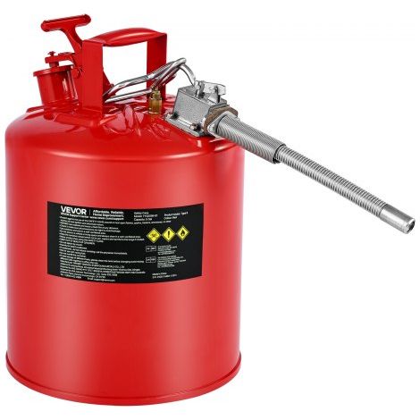 Tanica di Sicurezza per Benzina, Tanica di Sicurezza Rossa da 19 (1/5)
