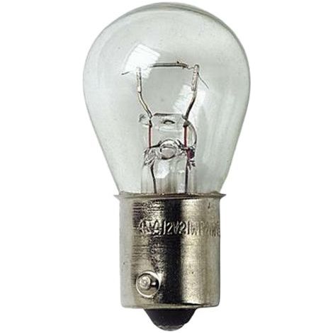 LAMPADINA A 1 FILAMENTO P21 - W 21 - base BA15S P21 - W 21 - base BA15S