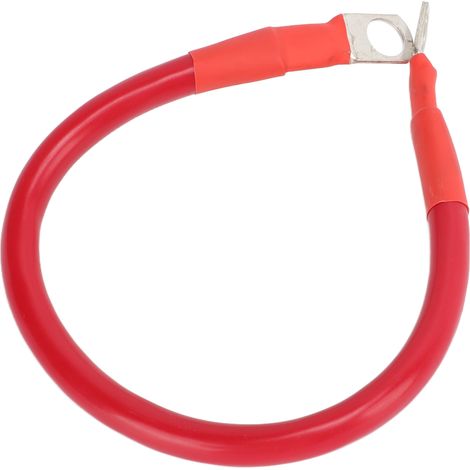 Câble de batterie 4AWG Rouge, fil de terre robuste souple, résistant à l'abrasion et à la chaleur, pour camping-cars, bateaux et voitures (1/5)