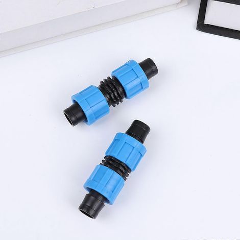 Raccords de tuyau d'irrigation goutte à goutte pour système de jardinage (10 pièces) (1/2)