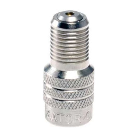 Bouchon de valve alligator V2B acier double étanchéité prolongateur voiture tracteur remorque engin terrassement