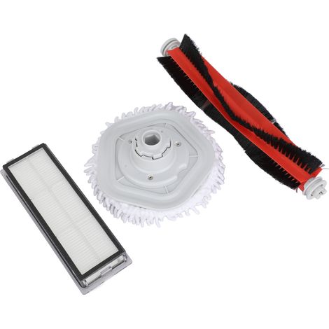 Kit de pièces détachées pour aspirateur Dreame W10 Pro : brosse latérale roulante, filtre et chiffon de nettoyage (1/5)