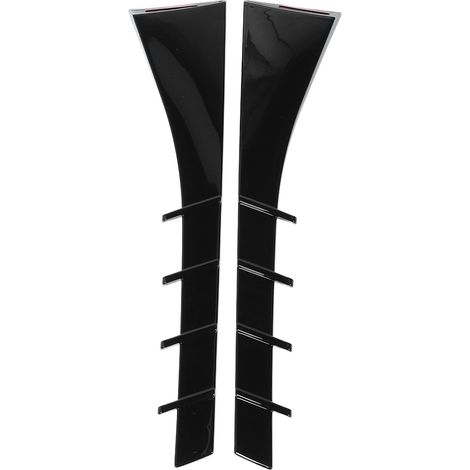 Paire de becquet latéral de fenêtre arrière, garniture décorative de couverture d'aile arrière pour série 3 G21 Wagon 2019 – 2024 noir brillant (1/5)
