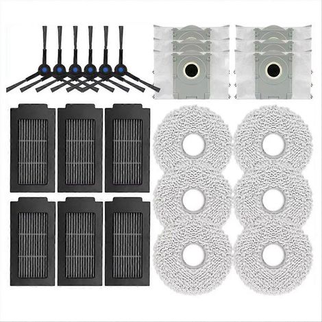 Ersatz-Seitenbürste für den Saugroboter T50 Pro Omni, kompatibles Ersatzzubehör, hochwertiges Ersatzteilset, Ersatz-Seitenbürste für optimale Reinigung, Ersatzteil für die regelmäßige Wartung. (1/5)