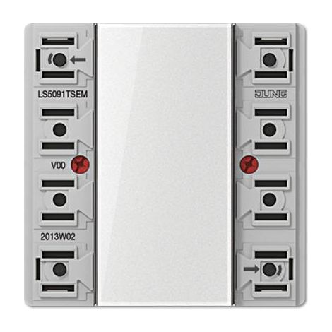 Jung LS 5093 TSEM presa elettrica bianca design moderno