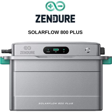 Zendure Solarflow 800 Plus, Solarspeicher 1,92kWh für Balkonkraftwerk 0% MwSt.