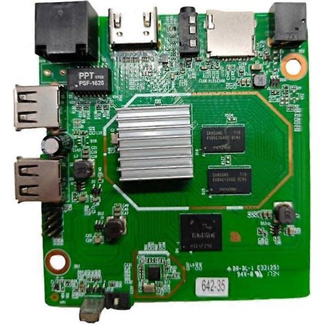 Carte de circuit imprimé PCBA pour décodeur réseau HD 1 Go/8 Go WiFi, boîtier TV intelligent pour jeux vidéo à domicile (1/5)