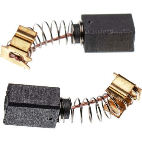 2x Balais de charbon pour moteur 6 x 9 x 12mm compatible avec HP2033, HP2040, HP2041, HP2042, HP2051, HP2051 F outil électrique (1/3)