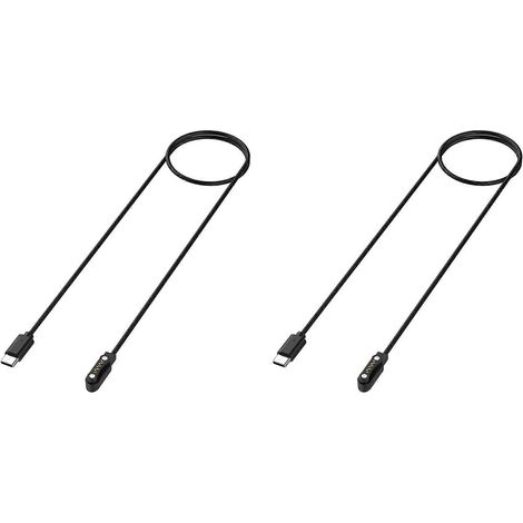 2 câbles de charge pour enregistreur vocal IA PLAUD Note, câble de données USB-C de remplacement, câble de charge magnétique de 1 m (1/5)
