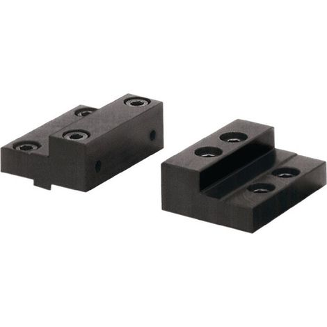 Tamaño de paso SB para ancho de mordaza 125 mm altura de mordaza reversible 40 mm PA RÖHM