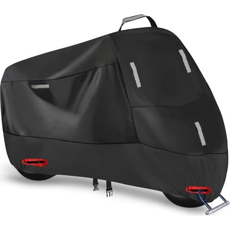 Motorrad Abdeckplane Outdoor Oxford Motorroller Abdeckung Roller Moped Motorradgarage Winterfest   (M: 200x90x100cm)