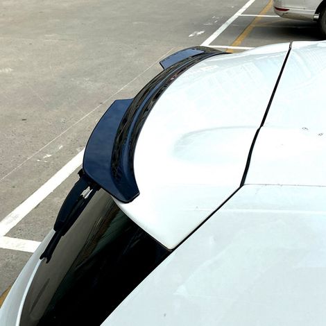 Insma – Spoiler de toit arrière VW Golf 7 MK7.5 VII GTI R GTD 2014-2019 – Plastique léger noir brillant – Amélioration aérodynamique