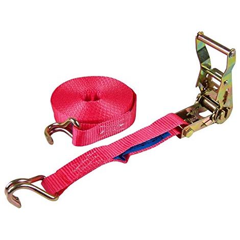 Sangle de serrage Rouge 25 x 6000 mm