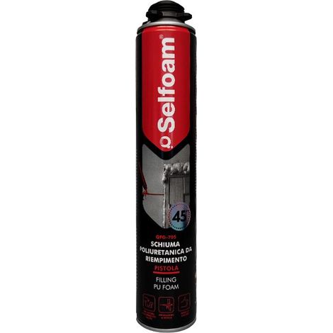 SCHIUMA POLIURETANICA 750 ml. PISTOLA