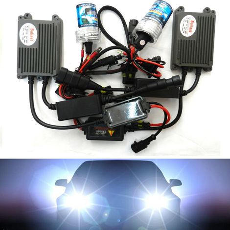 TRADE SHOP - Kit Xenon Ballast 6000k 55w H7 Hid Fari Luce Alta Luminosita Auto Centralina -