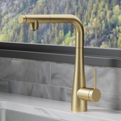 IMEX - grifo de cocina osmosis extraíble oro (1/5)