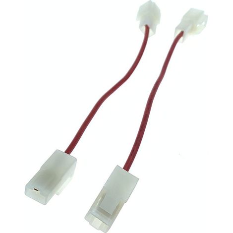 Automotive wiring harness connectors, one-piece plug-in quick connectors for motorcycle modifications (1/4)