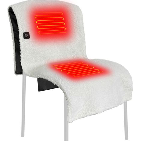 Coussin de chaise chauffant électrique Sherpa à température réglable pour chaise, canapé (1/5)
