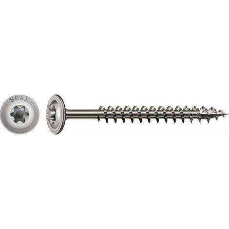 Tornillos para madera spax HI FORCE acero inoxidable 8 mm 80 mm (1/4)
