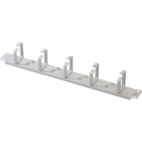 DIGITUS panel de clasificación 1U 5x anillos 40x60mm gris (1/4)