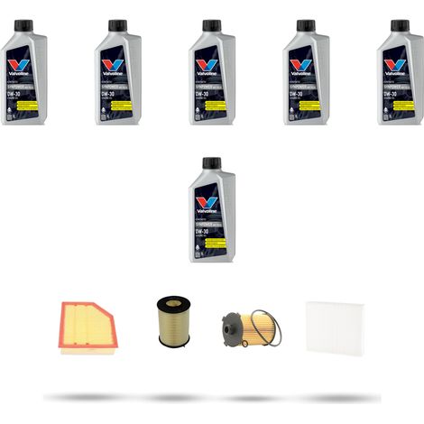 Kit tagliando 4 FILTRI e 6L OLIO compatibile con Volvo XC60 2.0 D3 110kw Dal 2015 (1/5)