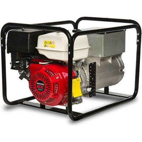 Generador Eléctrico Honda 2200w (2,2 kVA) 230v Monofásico Gasolina Grupo electrógeno INMESOL AH-220