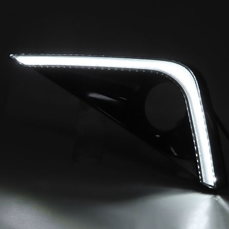 Zweifarbige LED-Tagfahrlichter, speziell für den Toyota Rush 18-19 entwickelt (Paar, 12V) (1/5)
