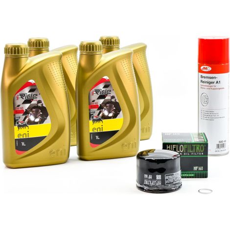 Kit Entretien Vidange pour BMW R 1250 GS Adventure de 2019 à 2023 - ENI I-RIDE RACING 5w40 4L