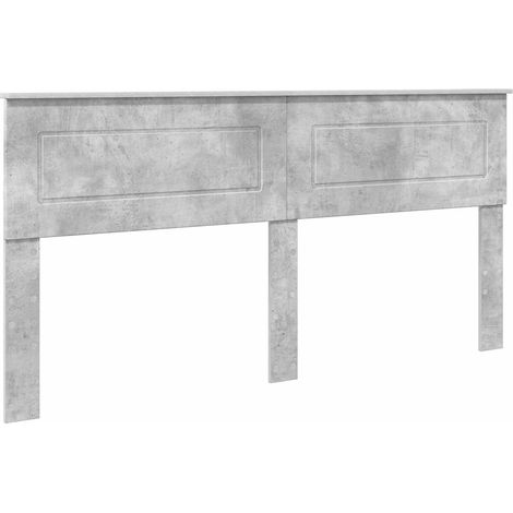 Maison Exclusive - Cabecero Gris Concreto Madera contrachapada (1/5)