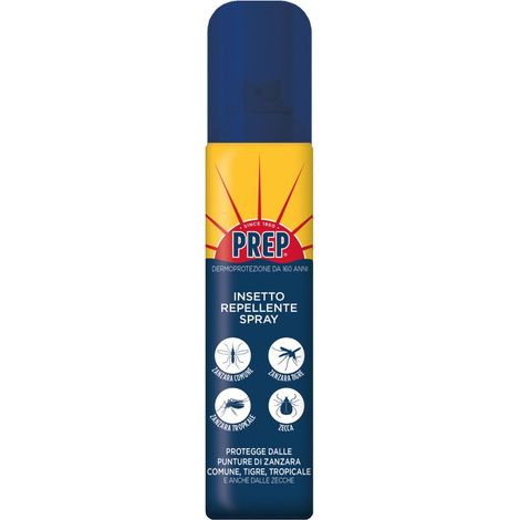 Spray Antipuntura Prep Insetto Repellente Spray 100 ml